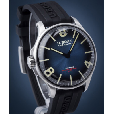 Чоловічий годинник U-Boat Darkmoon Blue SS Soleil 8704-B (8704)