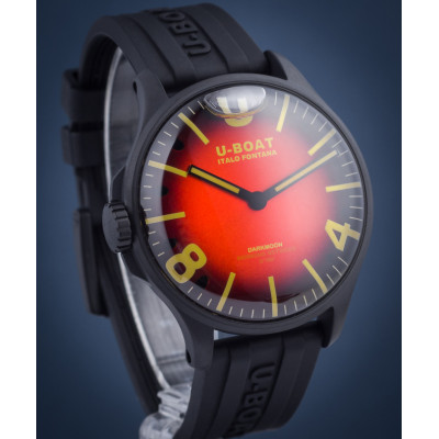 Чоловічий годинник U-Boat Darkmoon Cardinal Red IPB 8697-B (8697)