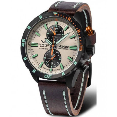 Чоловічий годинник Vostok Europe Almaz Chrono Limited Edition 6S11-320C677