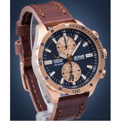 Чоловічий годинник Vostok Europe Almaz Space Station Chronograph Limited Edition 6S11-320B660