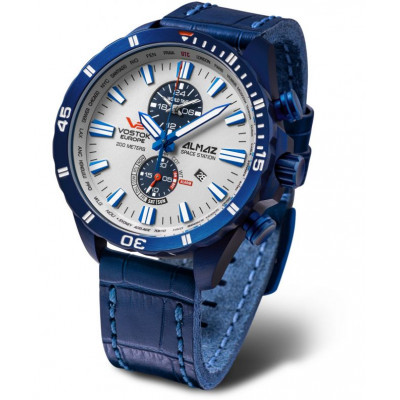 Чоловічий годинник Vostok Europe Almaz Space Station Limited Edition Chronograph YM8J-320D657