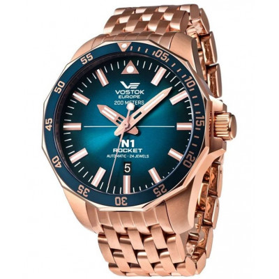 Чоловічий годинник Vostok Europe Rocket N1 Automatic NH35A-225B616B