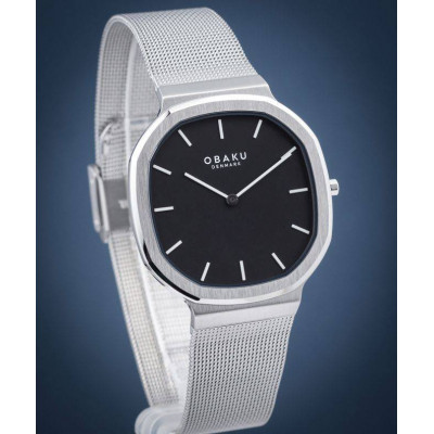Чоловічий годинник Obaku Oktant Onyx V253GXCBMC