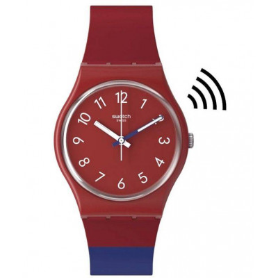 Чоловічий годинник Swatch Colore Blocco Pay SO28R109-5300