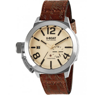 Чоловічий годинник U-Boat Classico 42 Tungsteno Beige 8892
