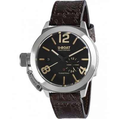 Чоловічий годинник U-Boat Classico 42 Tungsteno Black 8893