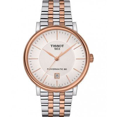 Чоловічий годинник Tissot Carson Premium Powermatic 80 T122.407.22.031.01 (T1224072203101)