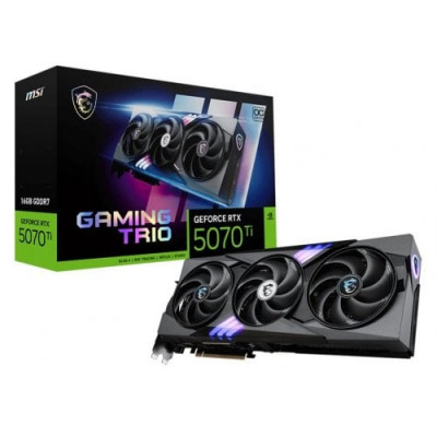 Відеокарта MSI GeForce RTX 5070 Ti 16G GAMING TRIO OC