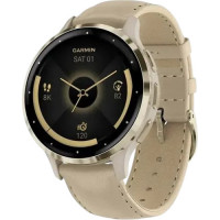 Смарт-годинник Garmin Venu 3S Soft Gold S. Steel Bezel w. French Gray Case and S. Band