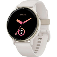 Смарт-годинник Garmin vivoactive 5 Cream Gold Aluminum Bezel with Ivory Case and Silicone Band