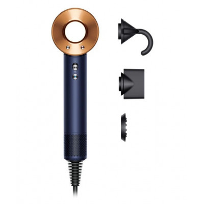 Фен Dyson HD07 Supersonic Straight+Wavy Prussian Blue/Rich Copper