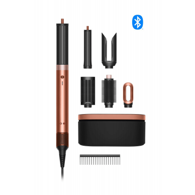Dyson Airwrap i.d. Multi-Styler and Dryer Straight to Wavy Amber Silk (123682-01/123698-01) - UK вилка