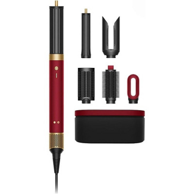 Мультистайлер Dyson Airwrap Coanda 2x Multi-styler & Dryer Straight to Wavy Red Velvet/Gold (176957-01)