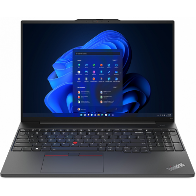 Ноутбук Lenovo ThinkPad E16 Gen 2, 16" IPS 1920x1200/60 Гц/ Intel Core Ultra 5 125U/ Intel Graphics/ 8 GB DDR5/ 256GB SSD/ NO OS/ QWERTY