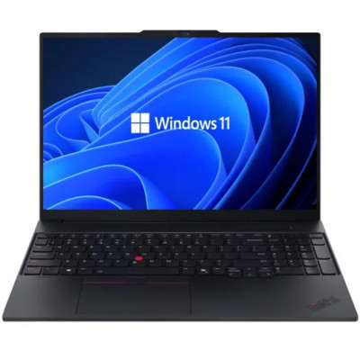Ноутбук Lenovo ThinkPad E16 Gen 3 (21TF006FGE/ 21US005VRA OpenBox) 16" IPS WUXGA 1920x1200/ Intel Core 7 240H/ Intel Graphics/ 32 ГБ DDR5/ SSD 512 ГБ/ NO OS/ QWERTZ