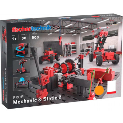 Fischertechnik Profi Механіка та статика 2 500 деталей FT-536622 (4048962250299) Fischertechnik Profi Механіка та статика 2 500 деталей FT-536622 (4048962250299)