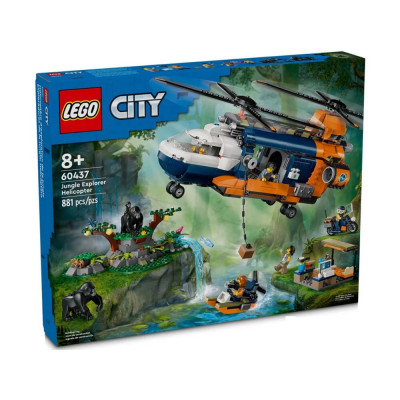 LEGO City Гвинтокрил "Дослідник джунглів" у базовому таборі (60437)