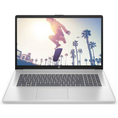 Ноутбук HP 17-cp3035cl, 17.3’’, TN+film, Ryzen 5 7530U, 12 ГБ, 1 ТБ SSD, Win 11, Silver 7G767UA