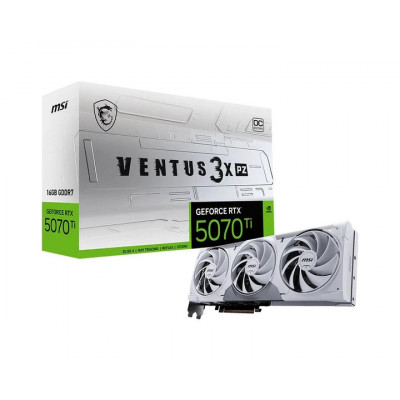 Відеокарта MSI GeForce RTX 5070 Ti 16G VENTUS 3X PZ OC