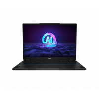 Ноутбук MSI Stealth 18 AI Studio, 18", Mini LED, UHD+, Core Ultra 9 185H, 32 ГБ, 1 ТБ SSD, GeForce RTX 4080, Win 11, Midnight Black A1VHG-008US