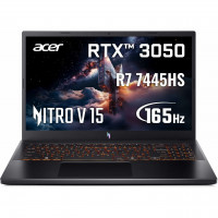Ноутбук Acer Nitro V15 AI ANV15-42-R9KW (NH.U32EX.003) 15.6" FHD, 165 Гц, IPS, AMD Ryzen 7 7445HS, 16GB, SSD 512GB, RTX 3050, Free Dos