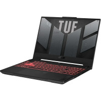 Ноутбук Asus TUF A17 FA707NUG-HX176, 17.3" Full HD, IPS, Ryzen 7 7445HS, 16 ГБ, SSD 512 ГБ, RTX 4050 6 ГБ, Free DOS, темно-сірий