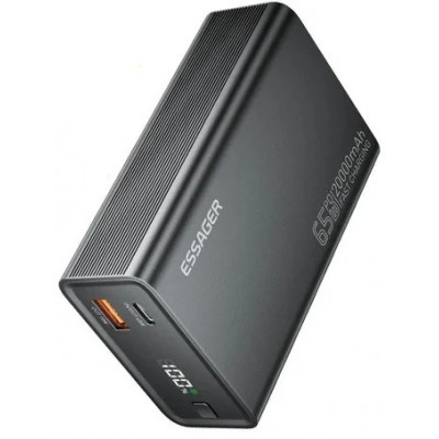 Повербанк (Powerbank) Essager 20000mAh 65W Black (EDY65-LD01-Z)