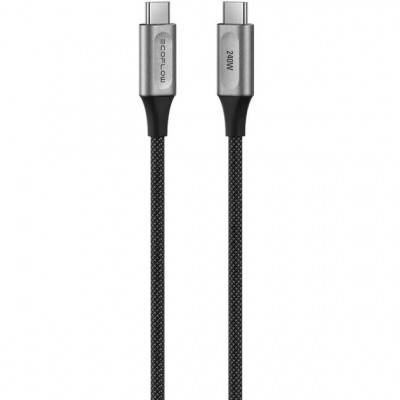 Кабель EcoFlow RAPID Pro USB-C - USB-C 240W 1.8 м Black (EFA-240W-C-C-CABLE-EU) Кабель EcoFlow RAPID Pro USB-C - USB-C 240W 1.8 м Black (EFA-240W-C-C-CABLE-EU)