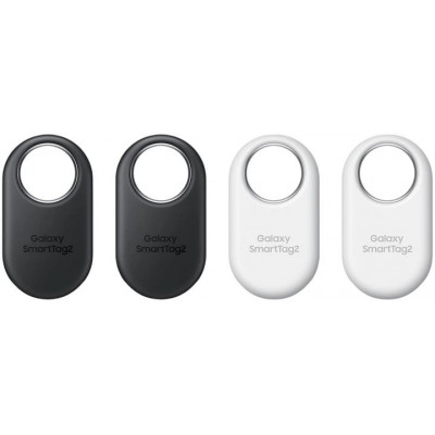 Пошуковий брелок Samsung Galaxy SmartTag2 4 Pack 2x Black + 2x White (EI-T5600KWEG)