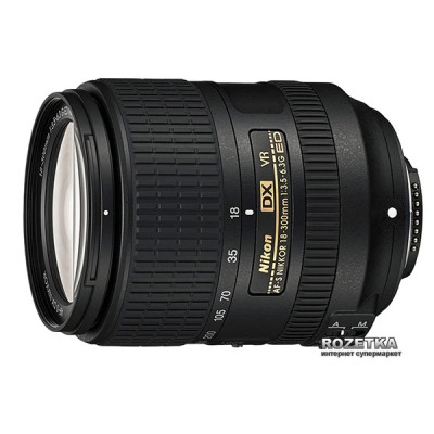 Об'єктив Nikon AF-S DX Nikkor 18-300mm f/3,5-6,3G ED VR (JAA821DA)