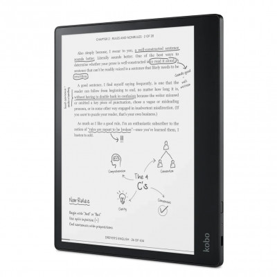 Електронна книга Kobo Elipsa Pack (N604-KU-BK-K-BU)
