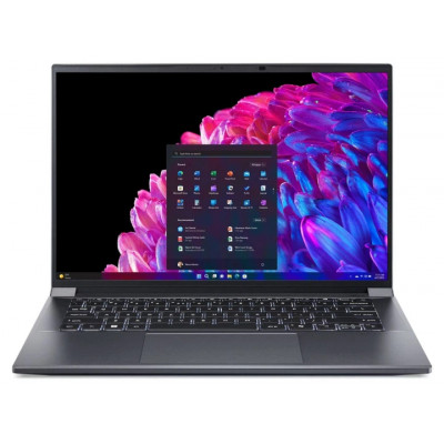 Ноутбук Acer Swift X 14 SFX14-72G-77NJ (NX.KR8AA.001) 14,5" OLED 2880x1800 120 Гц/ Intel Core Ultra 7 155H/ RTX 4060/ 16 ГБ LPDDR5X/ SSD 1000 ГБ/ Windows 11 Home/ QWERTY