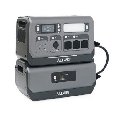 Зарядна станція ALLWEI SGR-PPS2400-2PRO+Battery 2400W 4096Wh (SGR-PPS2400-2PRO+BAT)