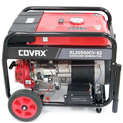 Генератор COVAX XL20500CV-E2, 9.5kW, 220V, 50Hz, DC12V, 21HP, електро стартер, 25L (XL20500CV-E2)