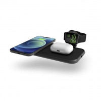 Зарядна станція Zens Aluminium 4 in 1 Wireless Charger Black with 45W USB PD (ZEDC13B/00)