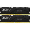 Пам'ять для настільних комп'ютерів Kingston FURY 32 GB (2x16GB) DDR5 6000 MHz Beast Black (KF560C36BBE2K2-32)