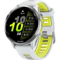 Смарт-годинник Garmin Forerunner 970 Titanium w. Whitestone Case and Whitestone/T. Amp Yellow Band (010-02969-01/11)