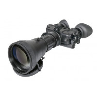 AGM FoxBat-LE6 NL1 Night Vision Bi-Ocular 5.6x Gen 2+ \"Level 1\"" with Sioux850 Long-Range Infrared Illuminator"