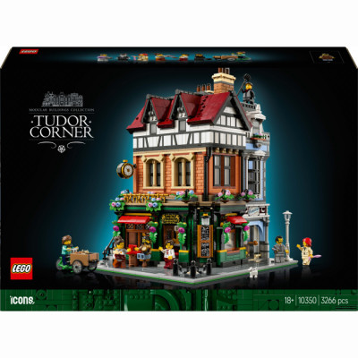 Блоковий конструктор LEGO Icons Тюдорівський куточок (10350)