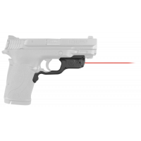 Crimson Trace LG459 Laserguard 5mW Red Laser with 633nM Wavelength & Black Finish for 22 S&W M&P Compact, 380\/9 M&P Shield EZ