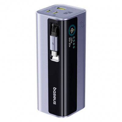 Зовнішній акумулятор (Power Bank) Baseus EnerGeek GR11 20000mAh 145W Space Grey (E0027B01)