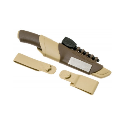 Ніж Morakniv Bushcraft Survival Desert з нержавіючої сталі (13033)