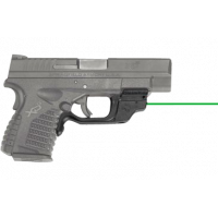 Crimson Trace 0101820 Laserguard 5mW Green Laser with 532nM Wavelength & Black Finish for Springfield Hellcat