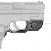 Crimson Trace 0101830 Laserguard 5mW Red Laser with 633nM Wavelength & Black Finish for Springfield Hellcat