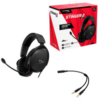 Навушники з мікрофоном HyperX Cloud Stinger 2 Core Wired Black (683L9AA)