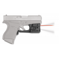Crimson Trace LL803 Laserguard Pro 5mW Red Laser 633nM Wavelength & 50 ft Range with 150 Lumens White LED Light Black Finish for Glock 43, 42, 48, 43X (Except Railed Variants)