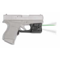Crimson Trace LL803G Laserguard Pro 5mW Green Laser 532nM Wavelength & 50 ft Range with 150 White LED Light Black Finish for Glock 43, 42, 48, 43X