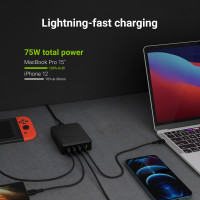 Портативний блок живлення Green Cell Power Source USB-C/PD/75W (CHARGC01)