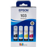 Водорозчинні чорнила Epson 103 EcoTank 4-colour Multipack (C13T00S64A)