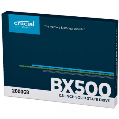 SSD накопитель Crucial BX500 2 TB (CT2000BX500SSD1)